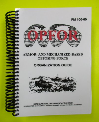 FM 100-60 OPFOR - Armor & Mech Based Opposing Force - BIG size - Click Image to Close